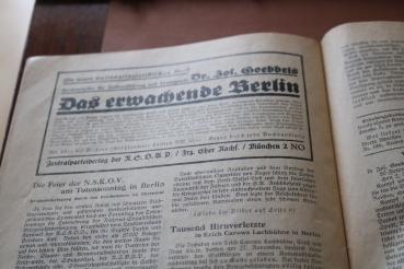 altes Heft - Deutsche Kriegsopferversorgung 1934